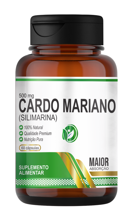 Cardo Mariano (silimarina) - 60 cápsulas - Grupo Aura