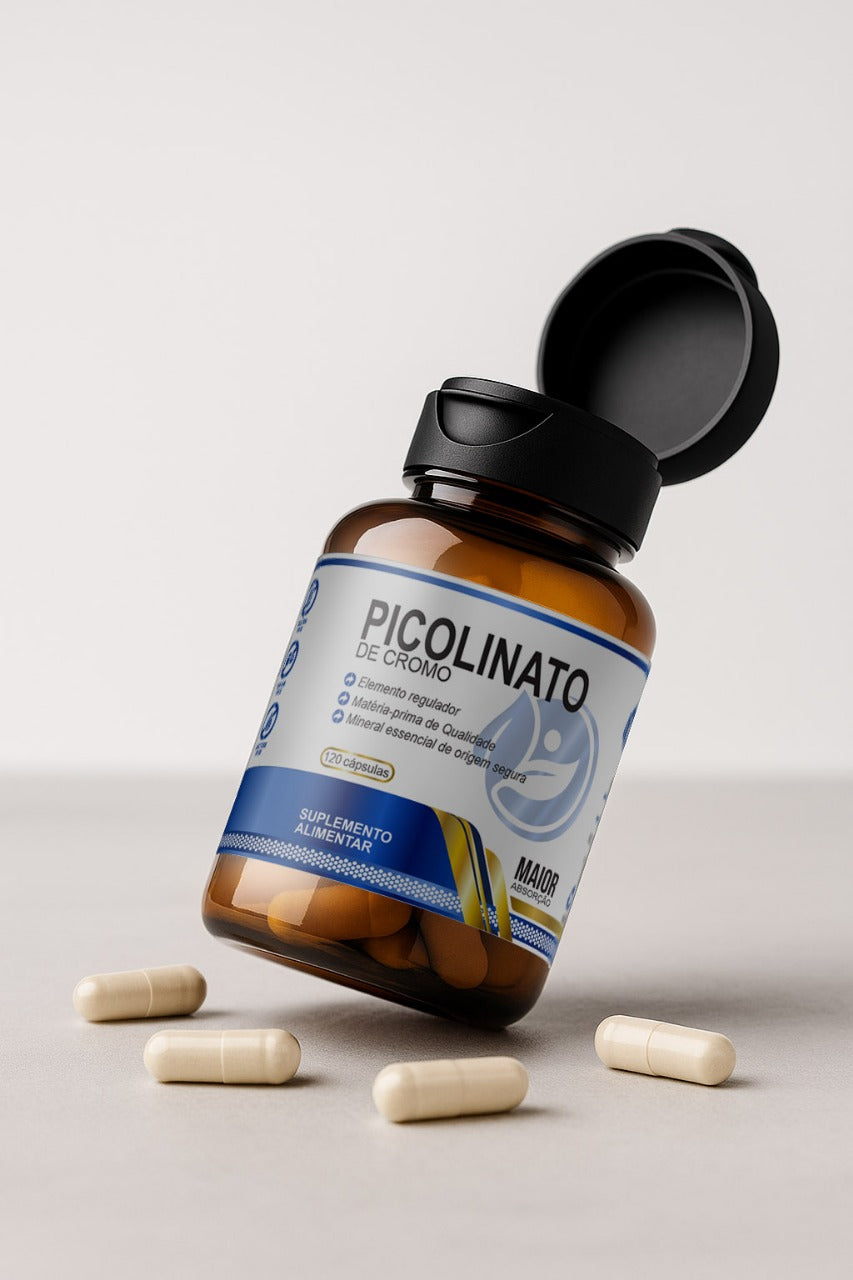 Picolinato de Cromo 120 cápsulas - Grupo Aura