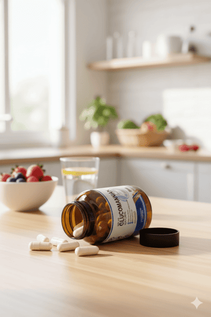 Glucomannan 120 cápsulas - Grupo Aura