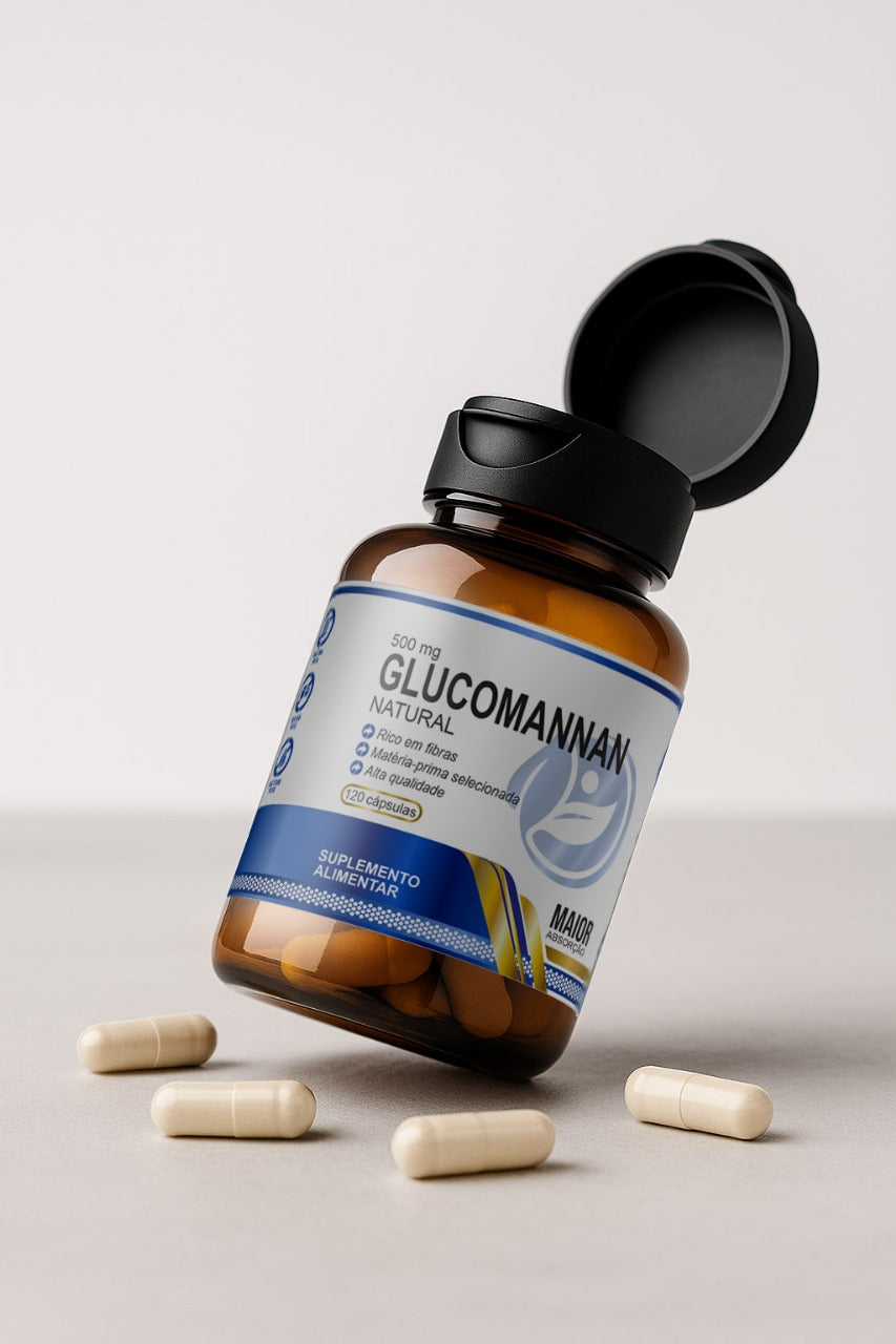 Glucomannan 120 cápsulas - Grupo Aura